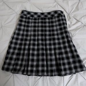 H&M plaid skirt